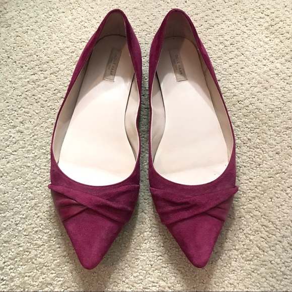 Cole Haan Shoes - Burgundy cole haan flats